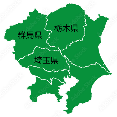 関東地方地図 画像